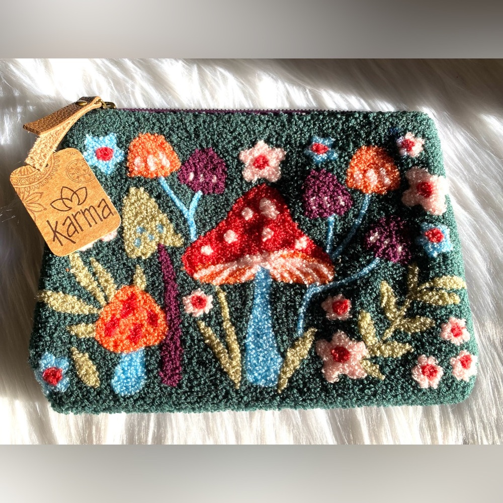 Karma Multicolor Embroidered Clutch